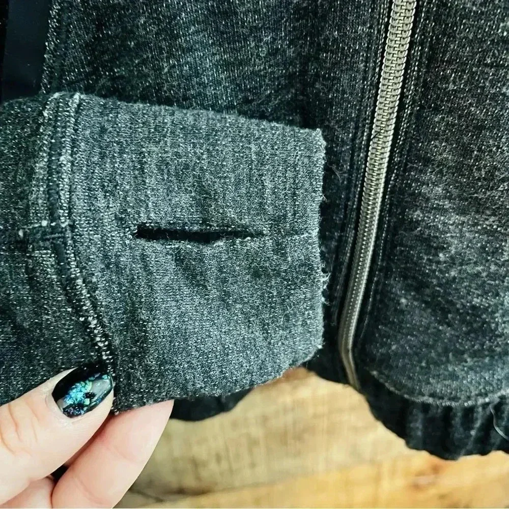 Lululemon Athletica Gray Full Zip Hoodie Jacket